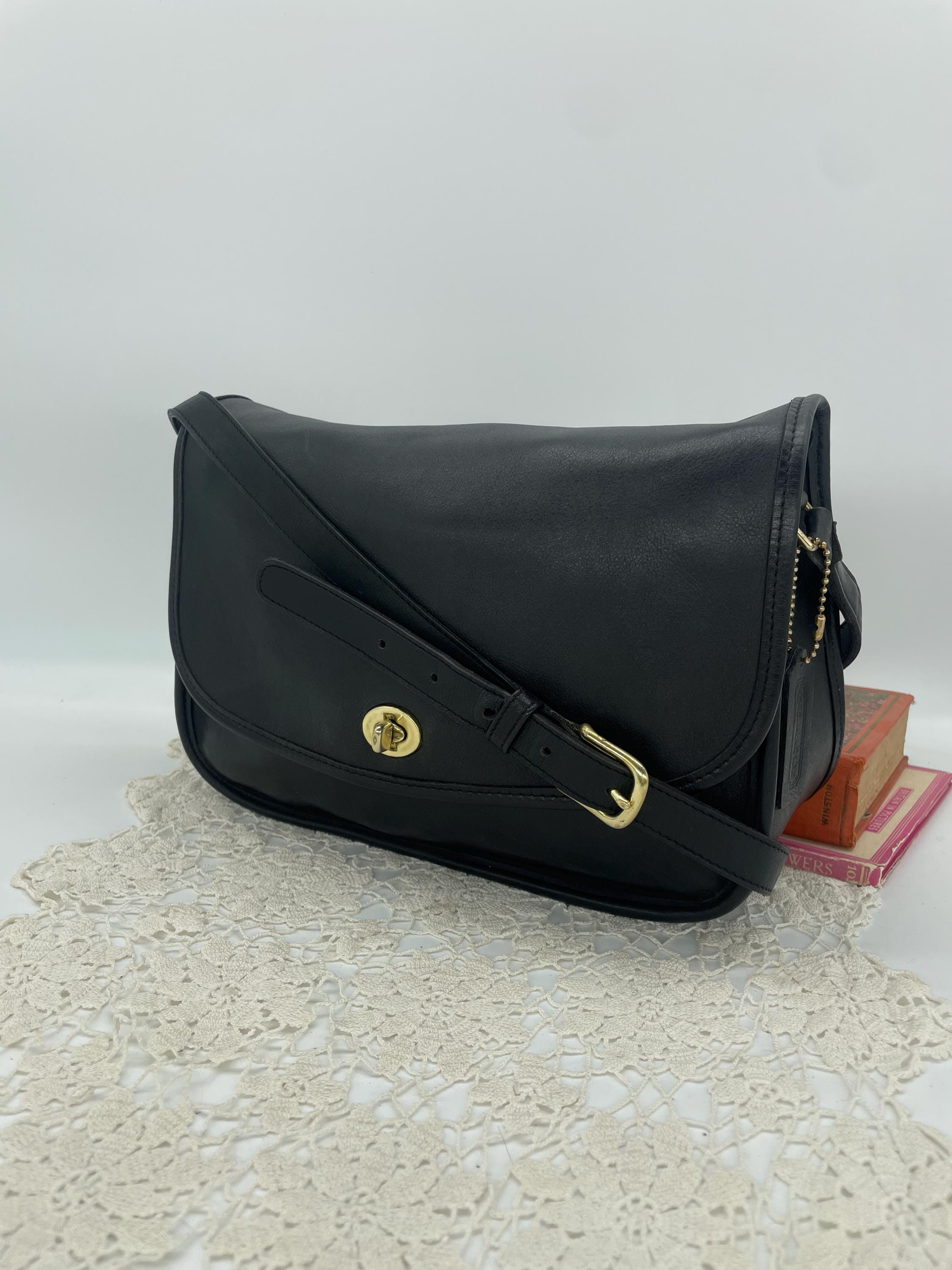 Vintage Coach Turnlock Bag - Etsy Canada