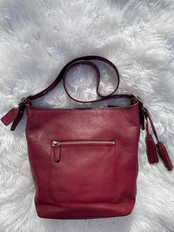 Vintage Coach Red Legacy Duffle - Style 19889 - Etsy