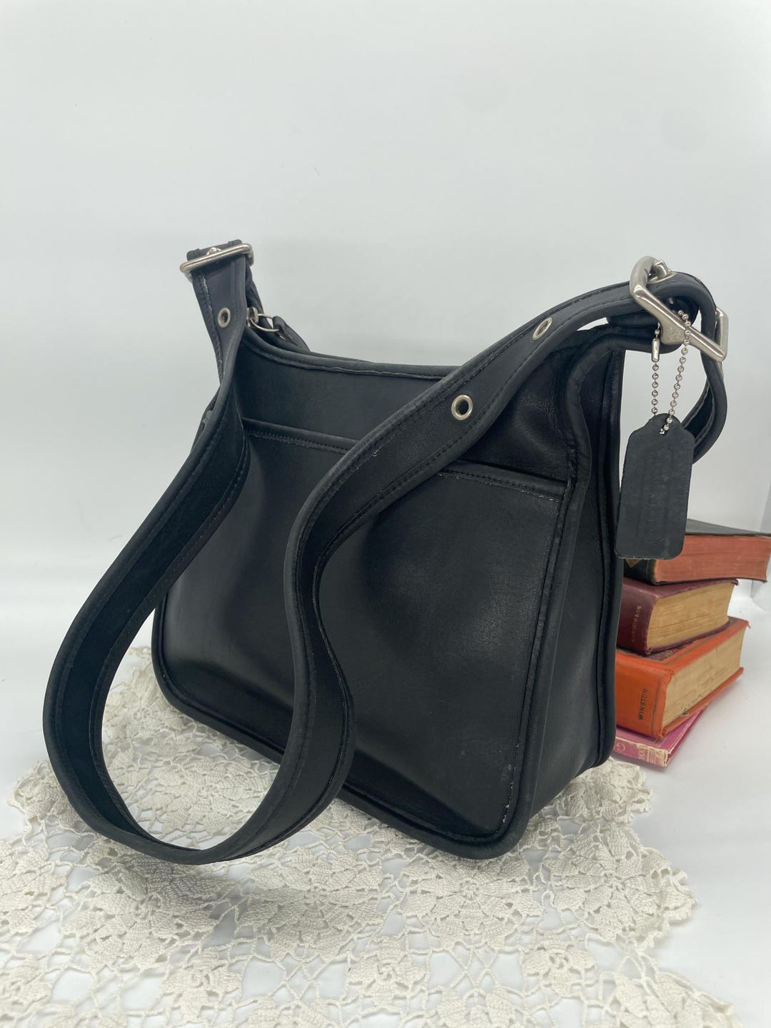 Vintage Coach Black Legacy Zip - Style 9966 - Etsy