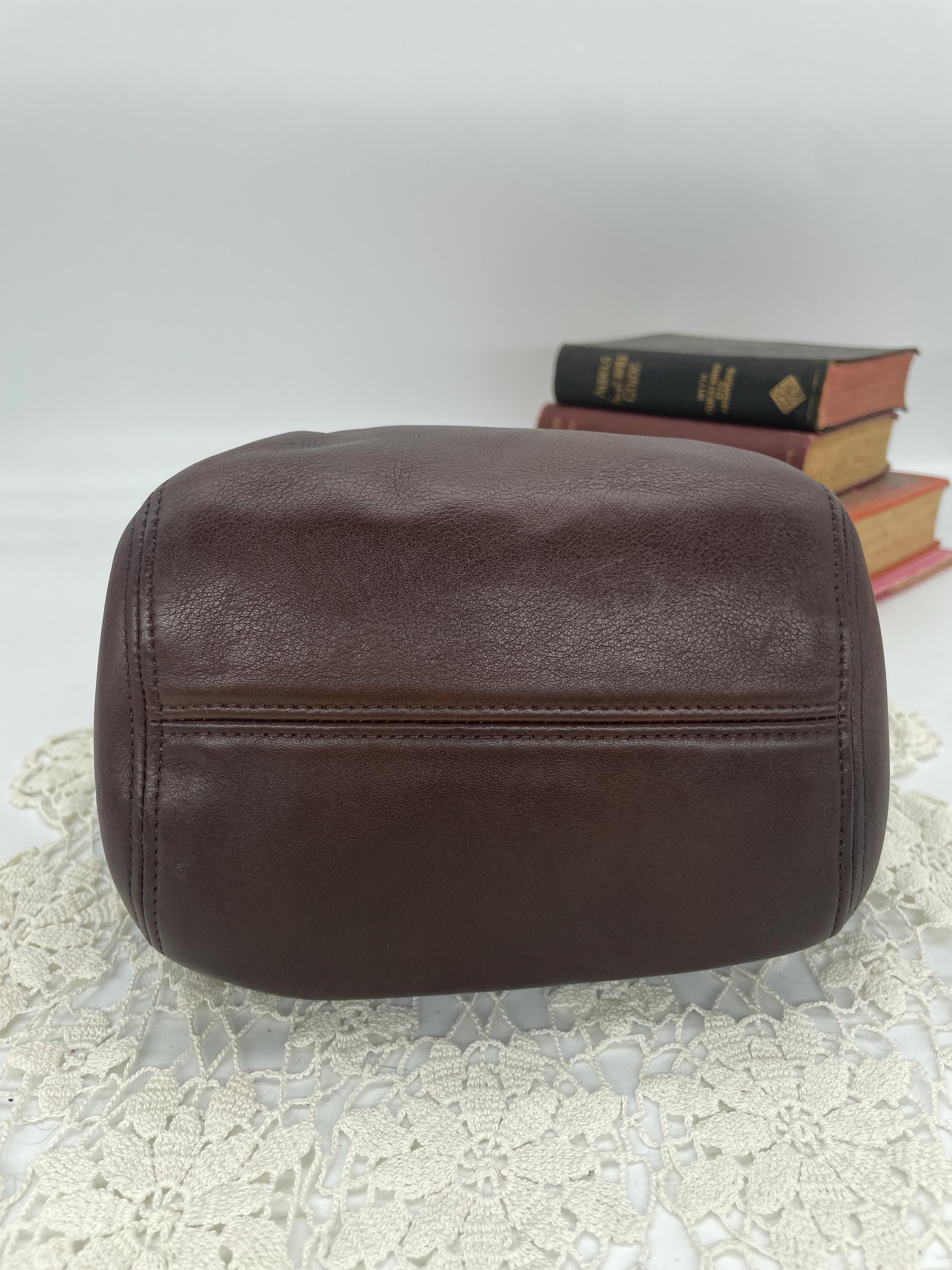 Vintage Coach Mahogany Belted Pouch - Style 4156 - Etsy