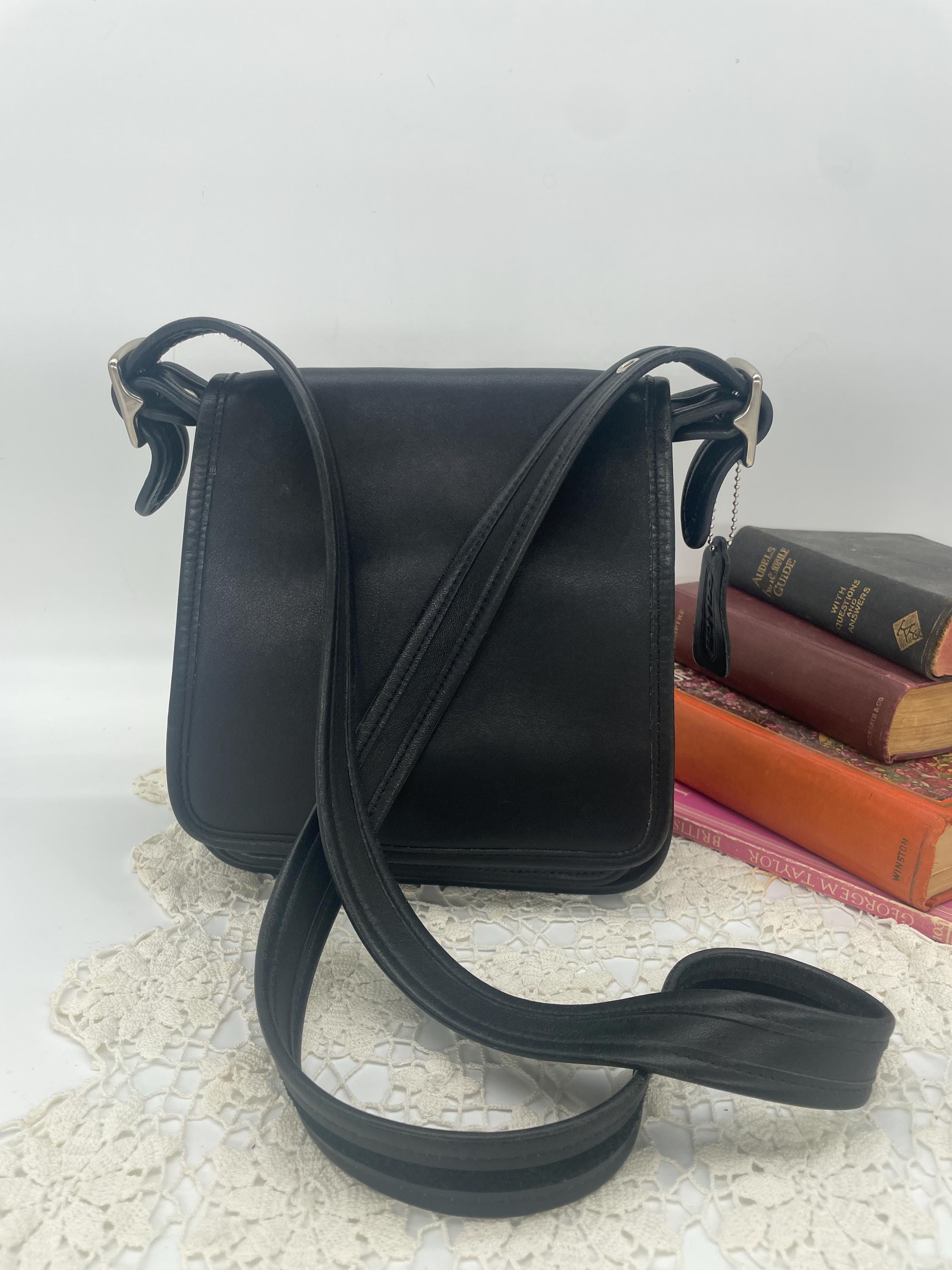 Vintage Coach Black Legacy Medium Studio Flap - Style 9145 - Etsy