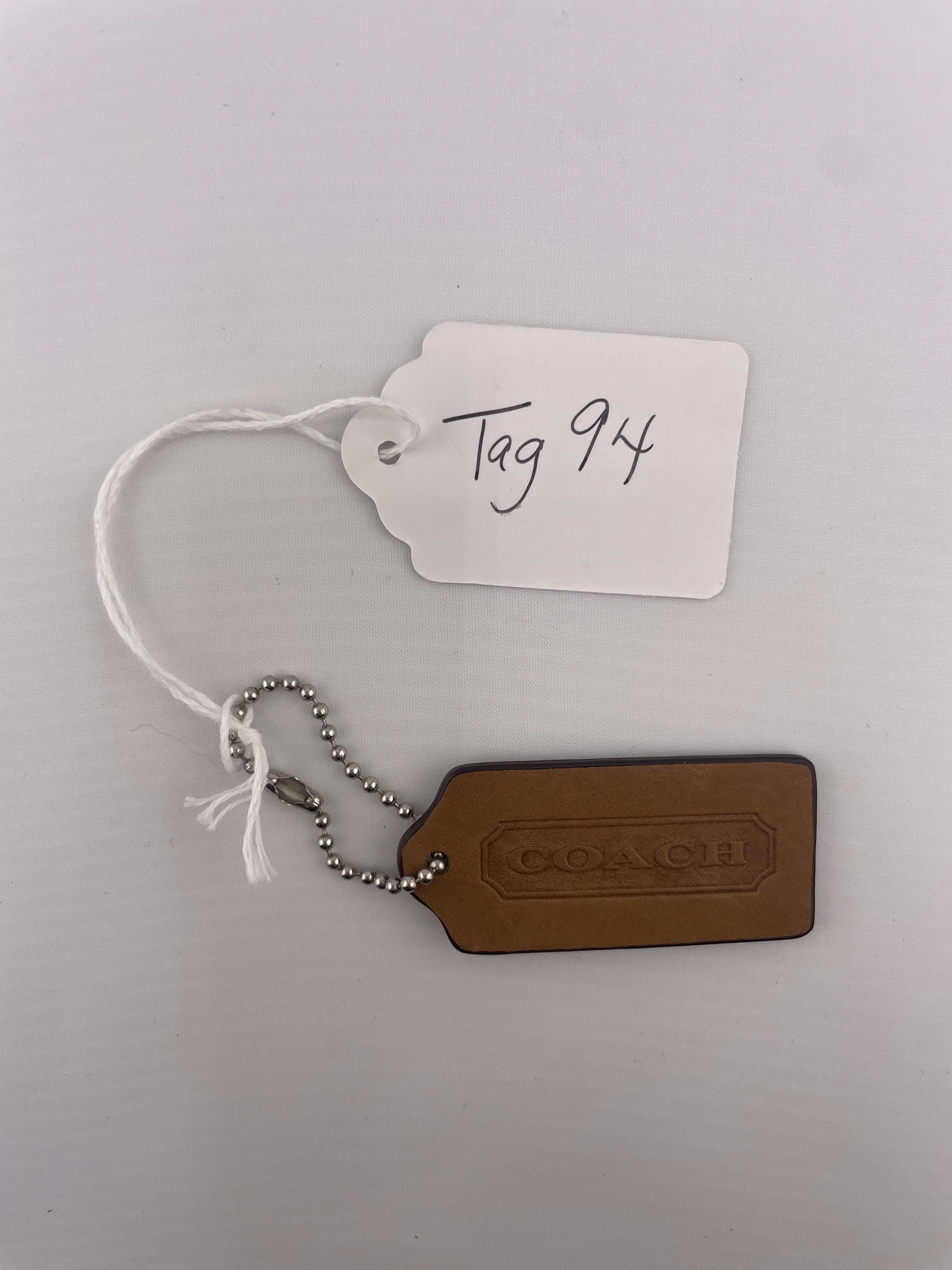 Vintage Coach Hangtag - Etsy