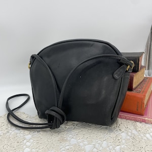 Vintage Coach Navy Minetta Zip - Style 4123
