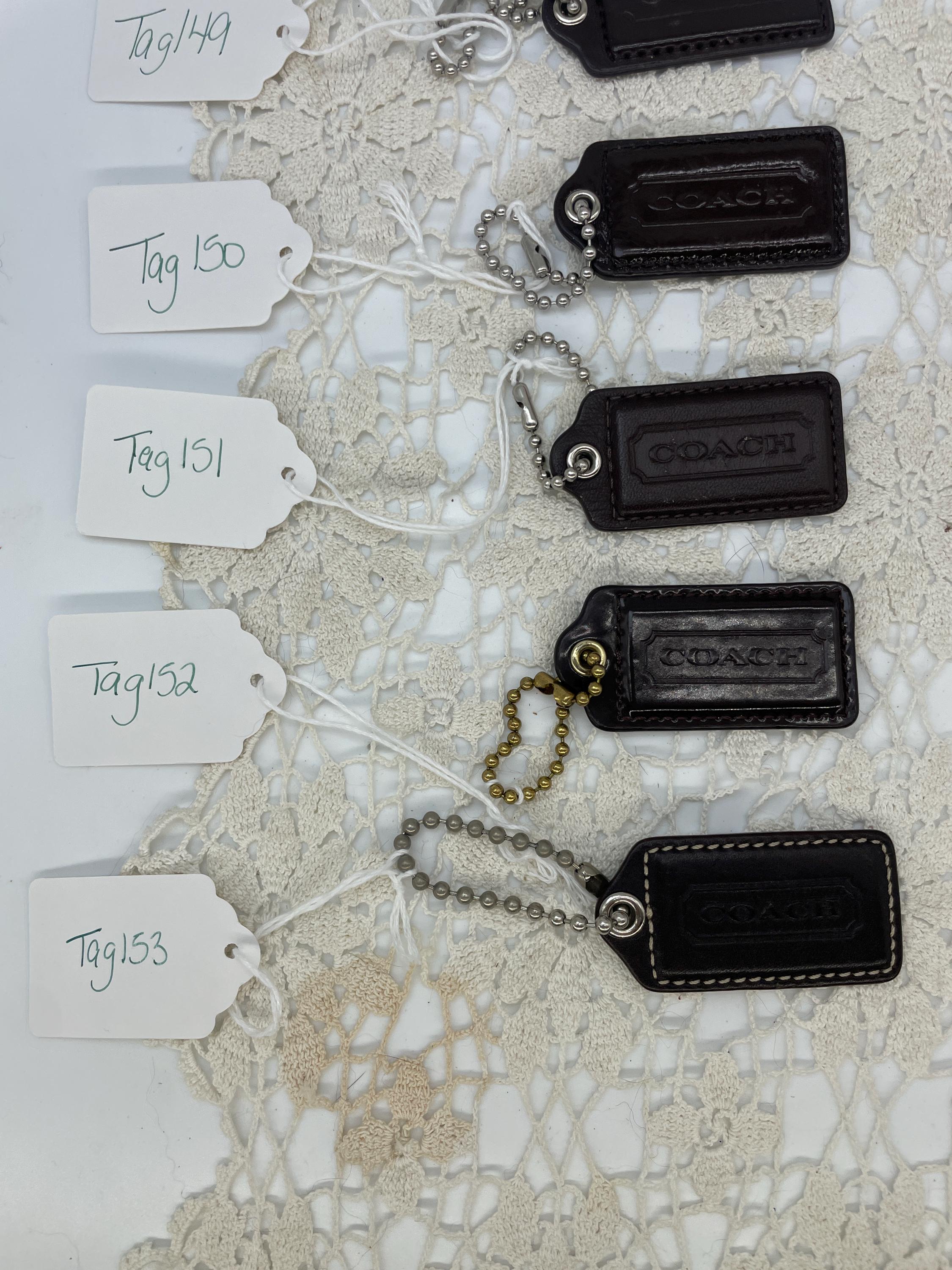 小物 Authentic COACH 12 Hang Tags Lot OEM Vintage Coach Hangtags - Sold Separately - Etsy