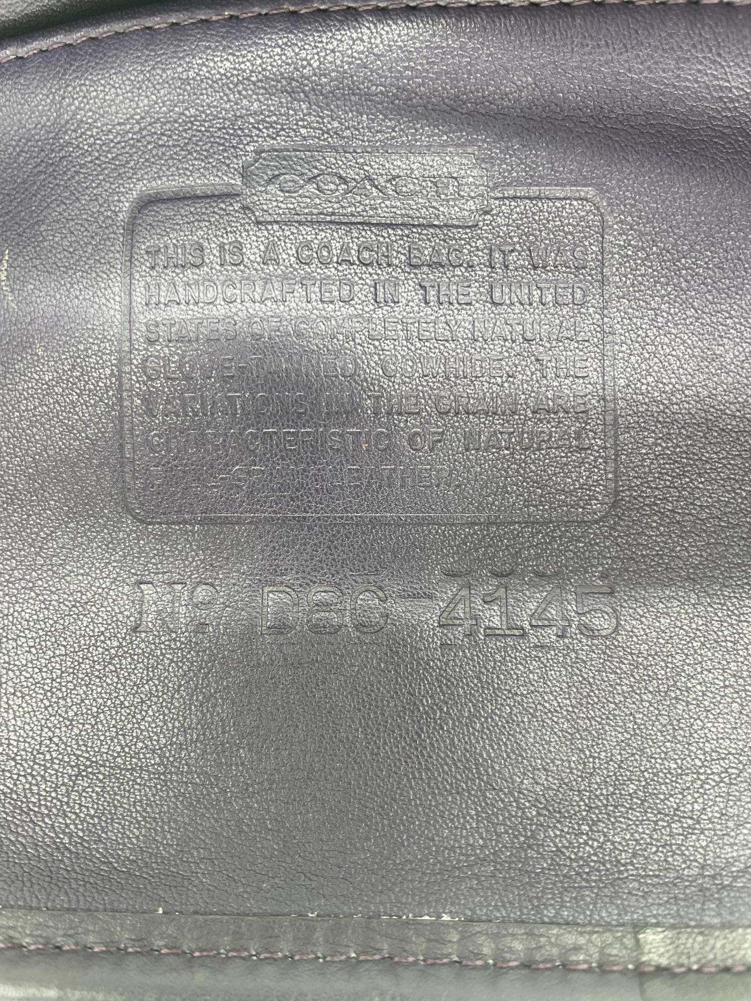 Vintage Coach Ink Mini Hobo - Style 4145 - Etsy