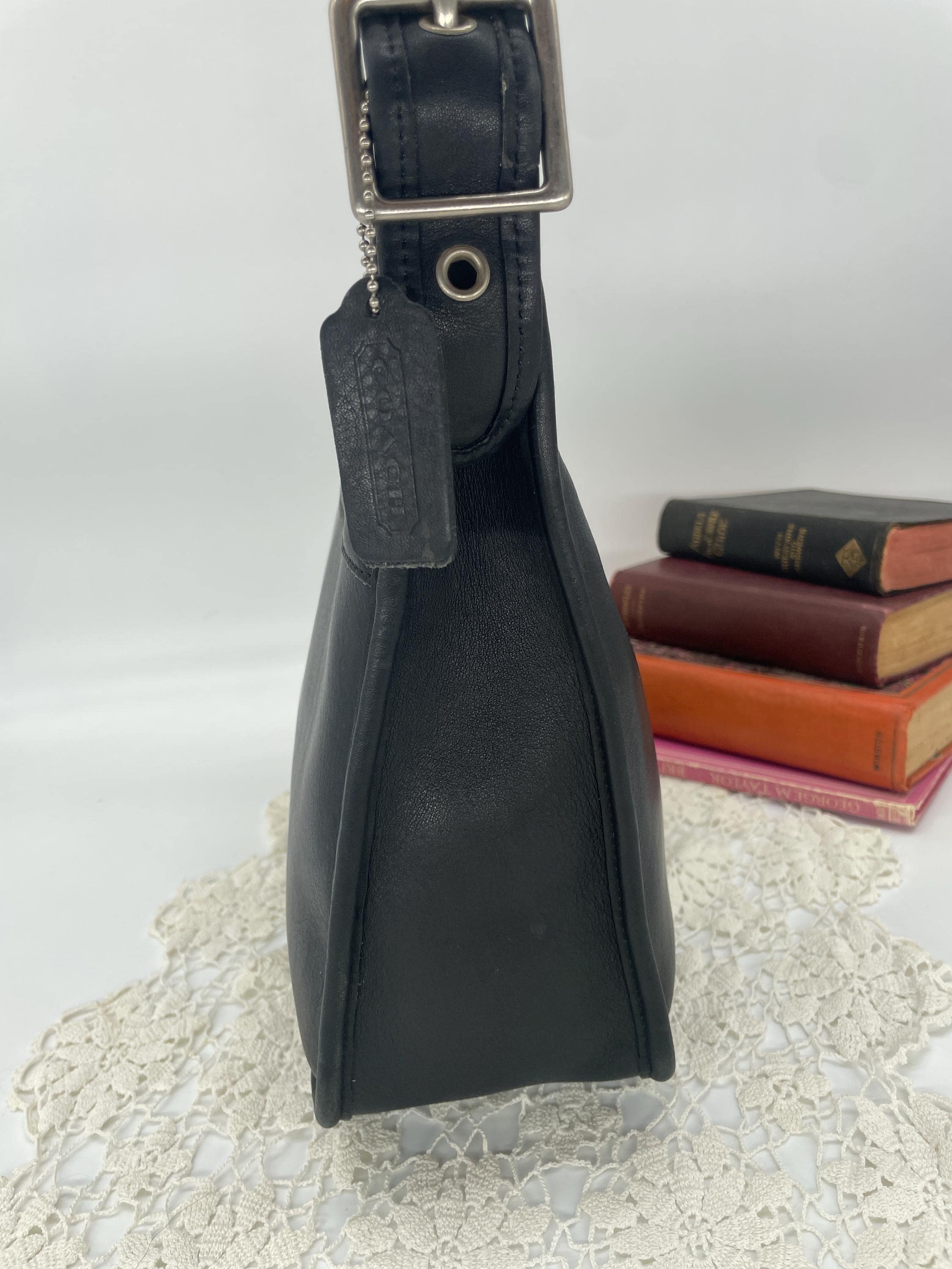 Vintage Coach Black Legacy Zip - Style 9966 - Etsy