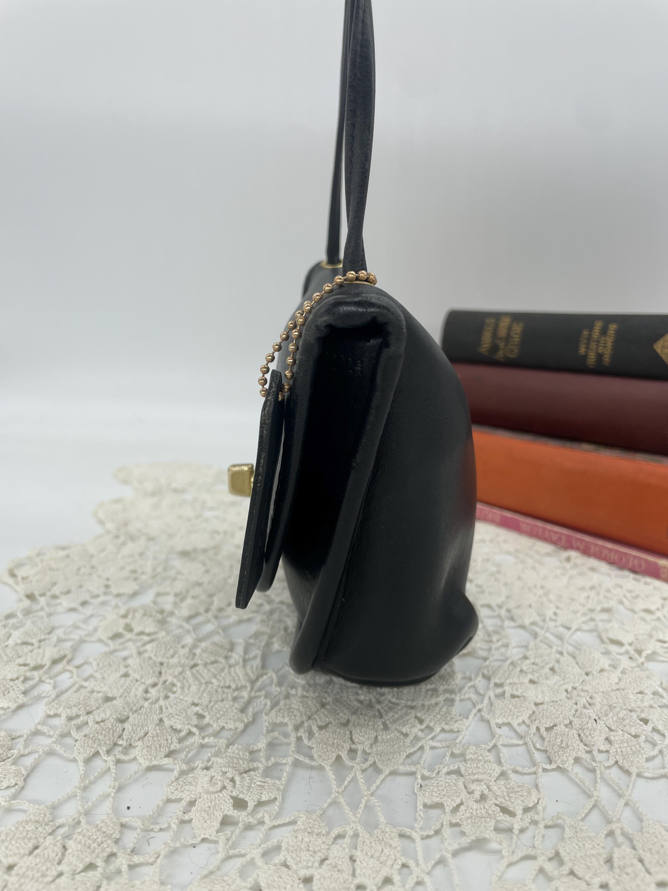 Vintage Coach Black Everett Bag - Style 9934 - Etsy