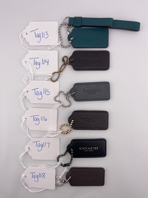 Vintage Coach Hangtags - Sold Separately - Etsy