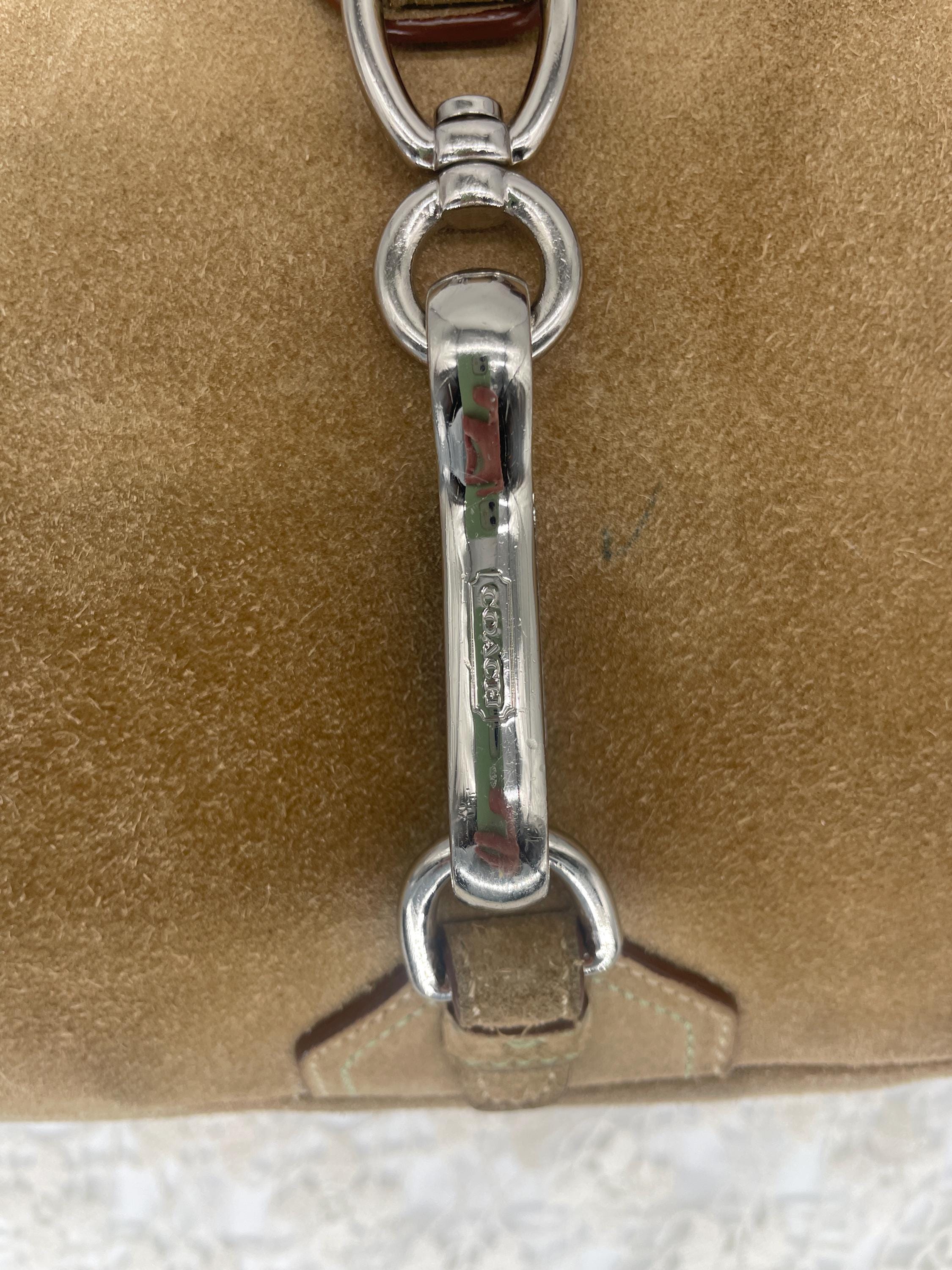 Vintage Coach Tan Hampton Clip Flap Hobo - Style 8A75 - Etsy