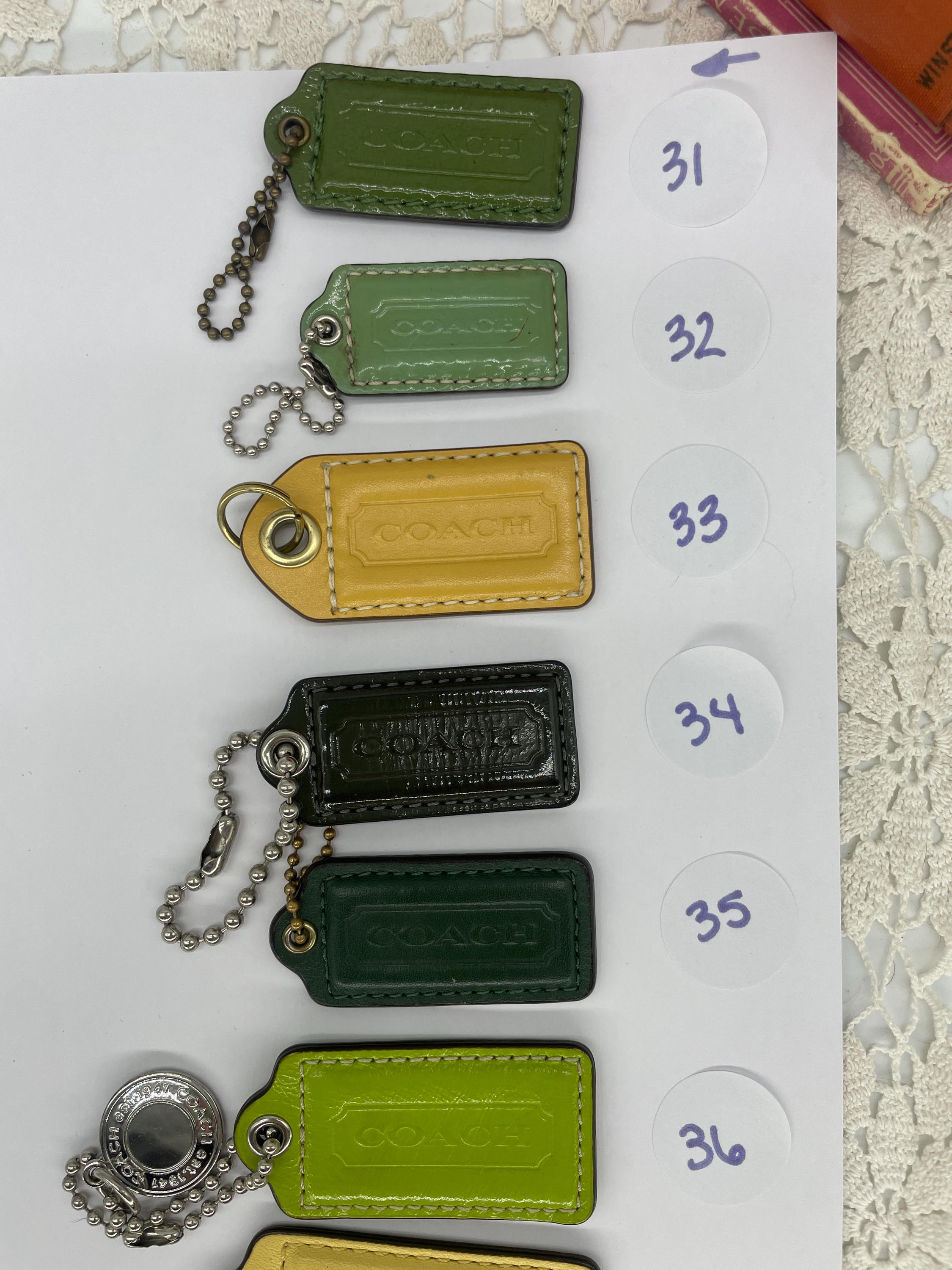 Vintage Coach Hangtags - Sold Separately - Etsy