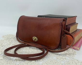 Vintage Coach Limited Edition Turn Lock Crossbody Bag, 57325 - Etsy