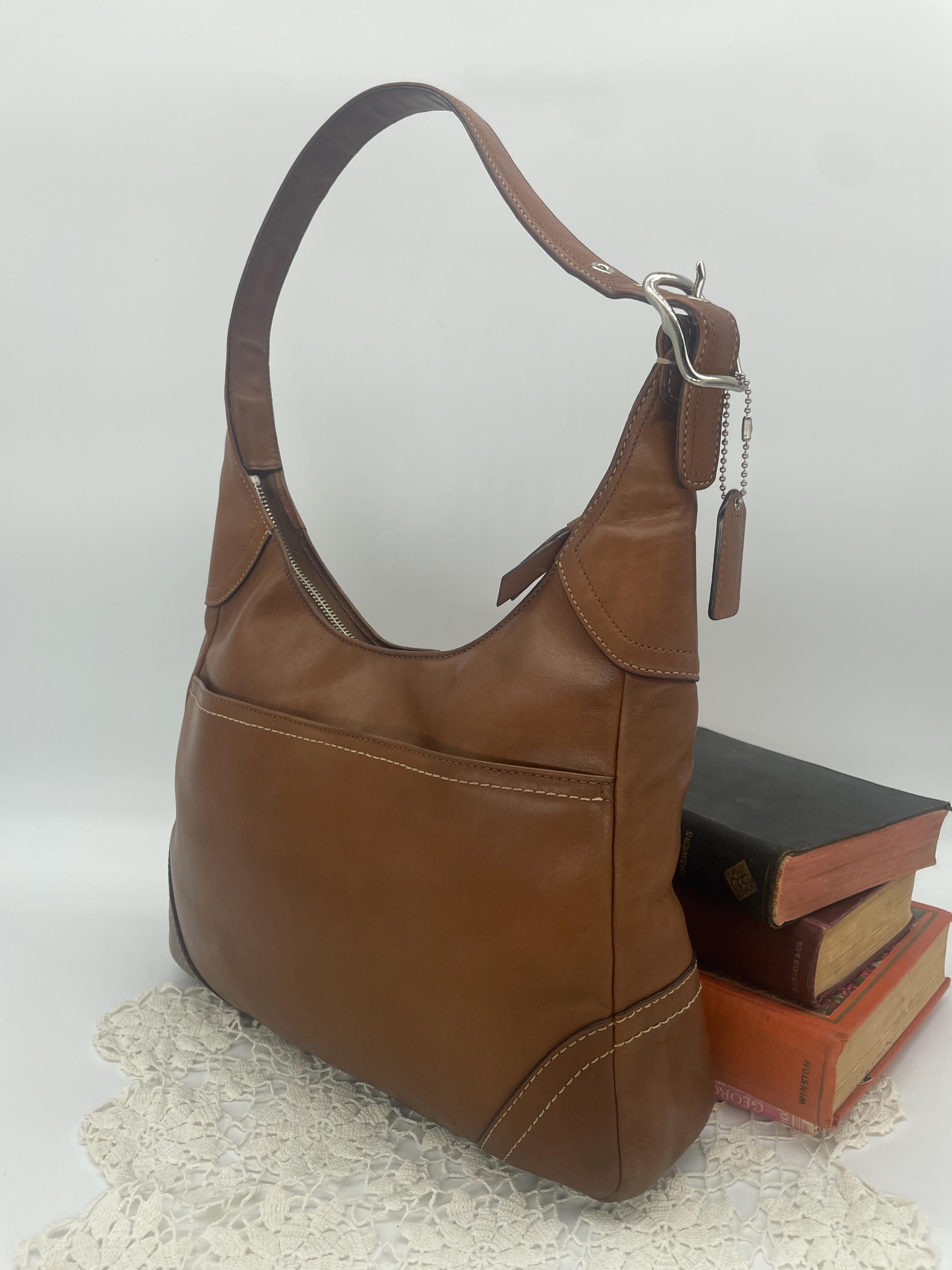 Vintage Coach British Tan Hamilton Hobo - Style F10280 - Etsy
