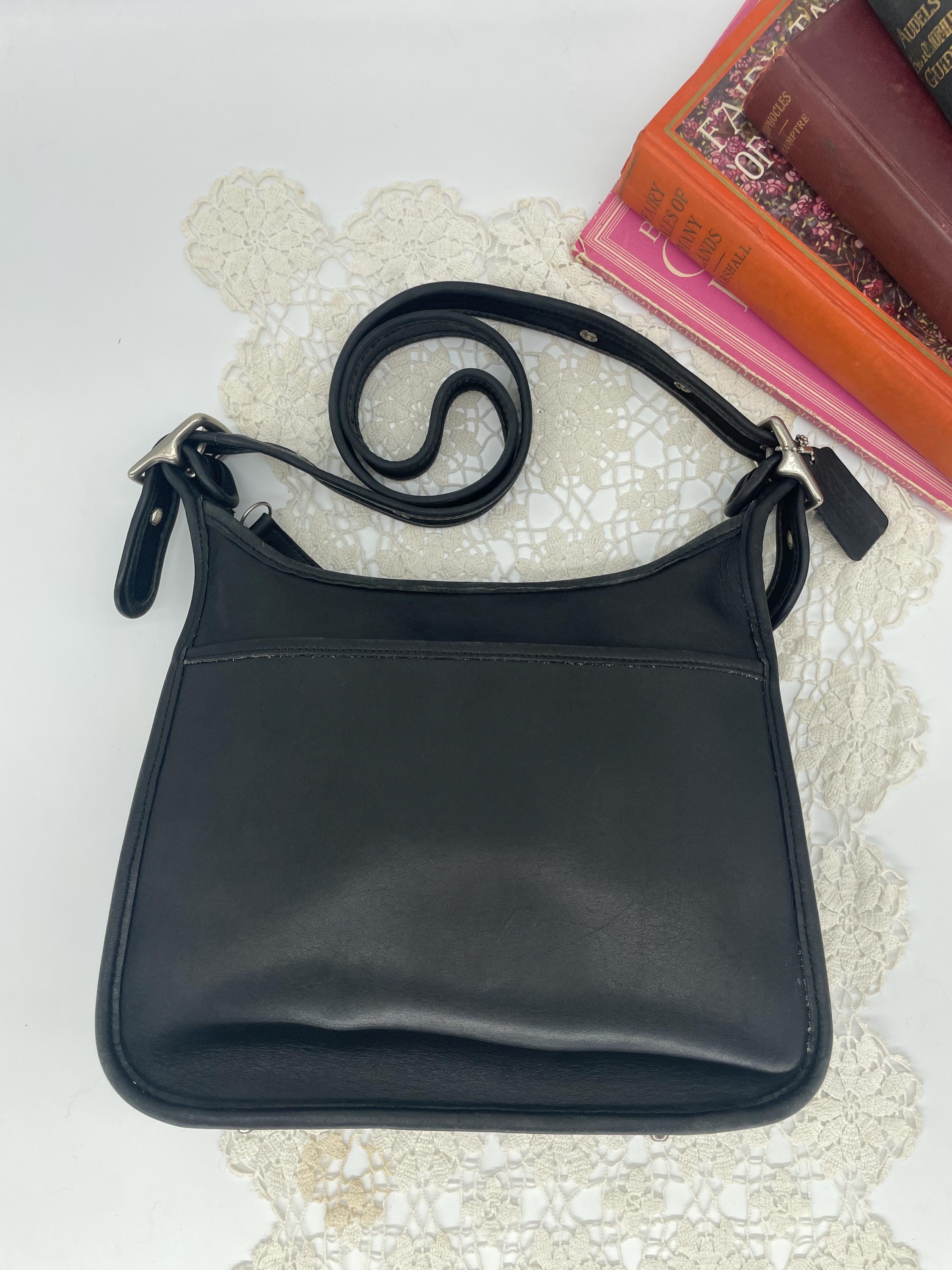 Vintage Coach Black Legacy Zip - Style 9966 - Etsy