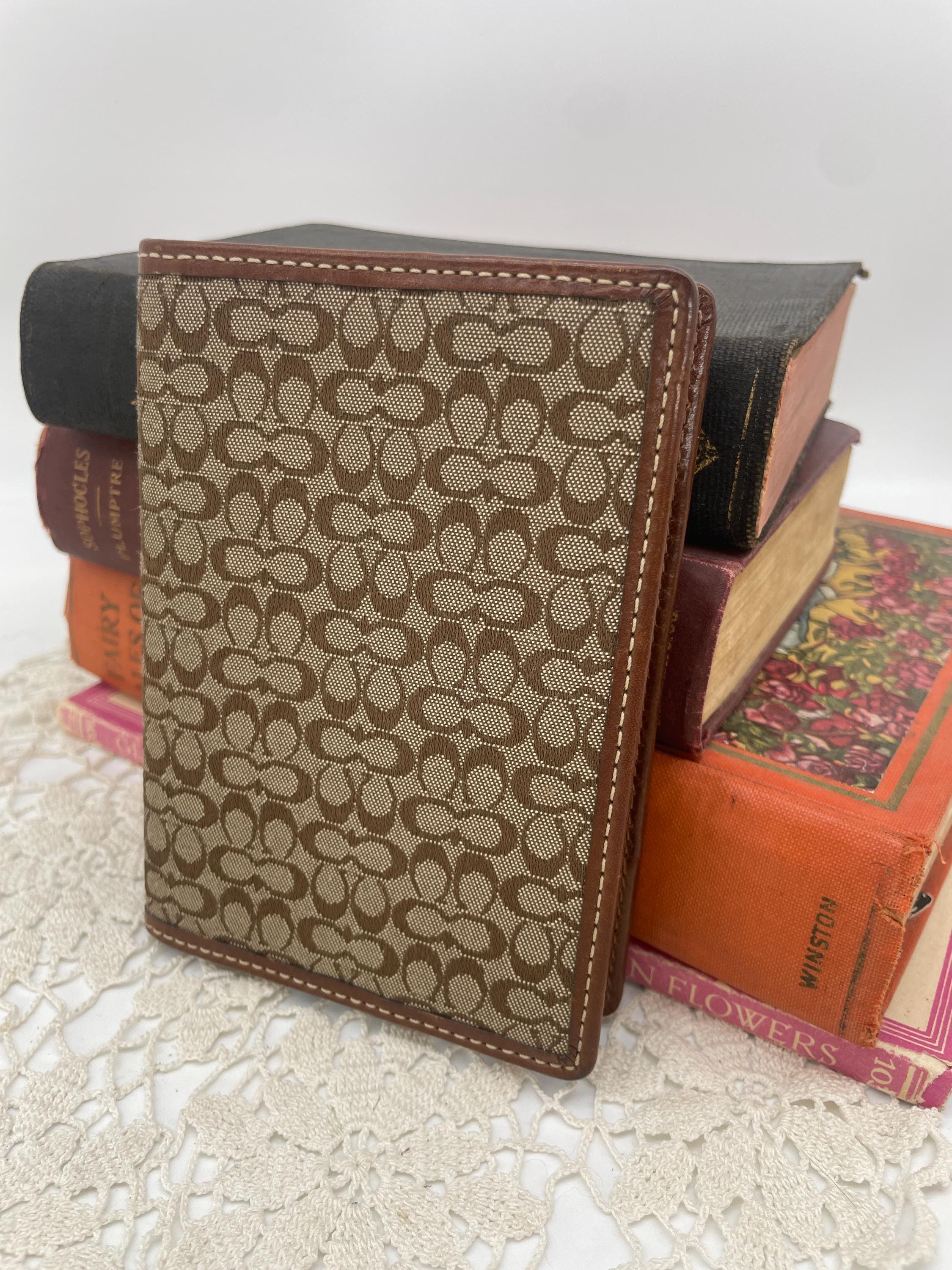 Vintage Coach Passport Case - Etsy Vintage Coach Passport Case - Etsy