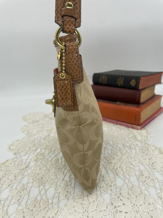 Vintage Coach Signature Snakeskin Crossbody - Style 43457 - Etsy