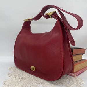Vintage Coach Crescent Legacy Bag - Etsy
