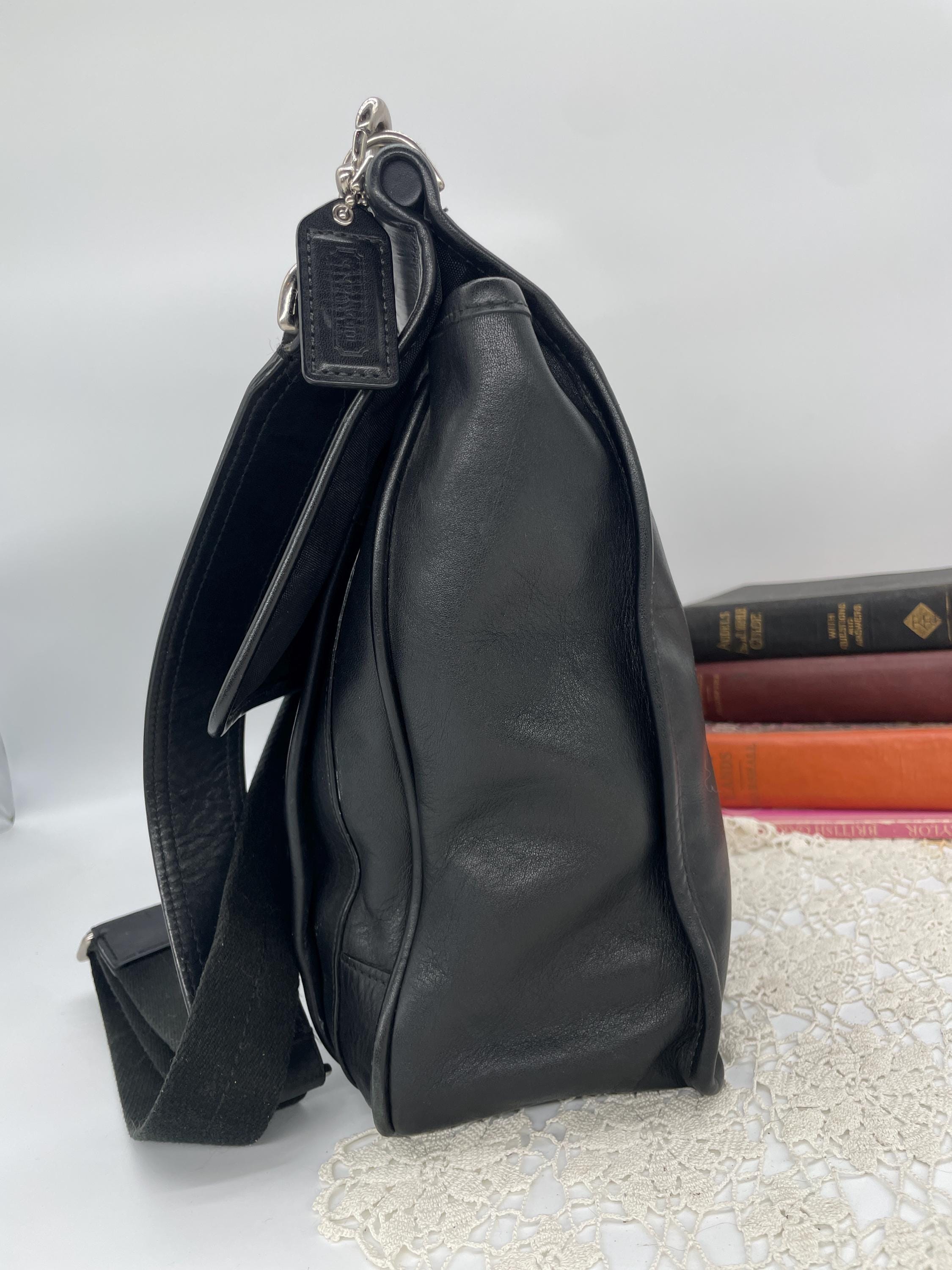 OLD COACH コーチ バークレー ビジネスバッグ F06456 黒 Vintage Coach Black Barclay Briefcase - Style F06456 - Etsy