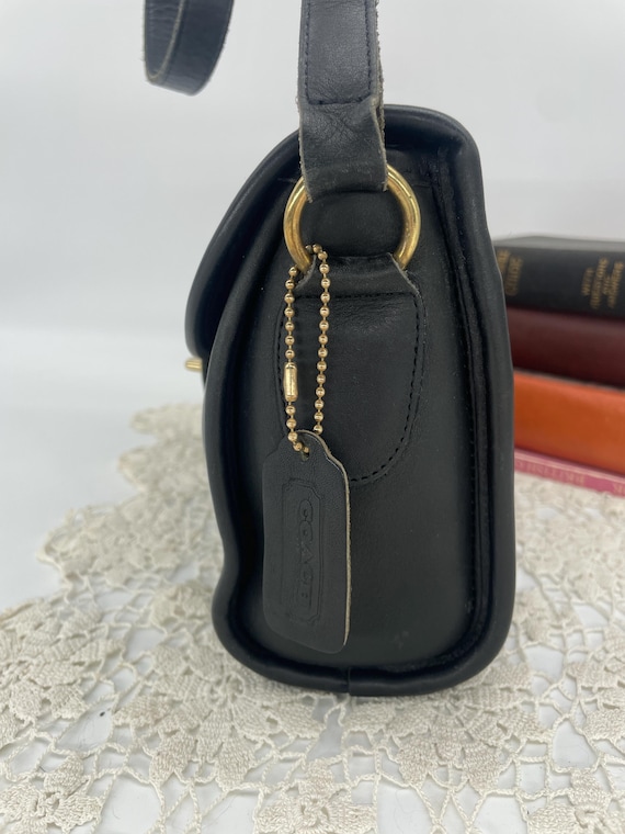 ピトーVintage COACH USA 9308 Black Vintage Coach Black Devon Bag - Style 9908 - Etsy