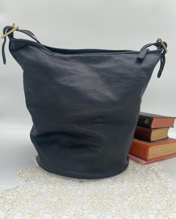 Coach Limited Edition Navy Classic Leather Duffle - Style 17998 - Etsy