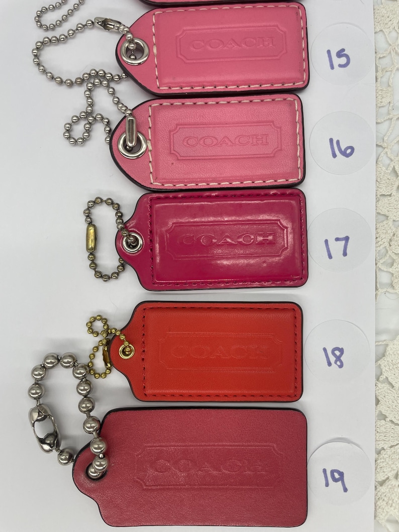 Vintage Coach Hangtags - Sold Separately - Etsy