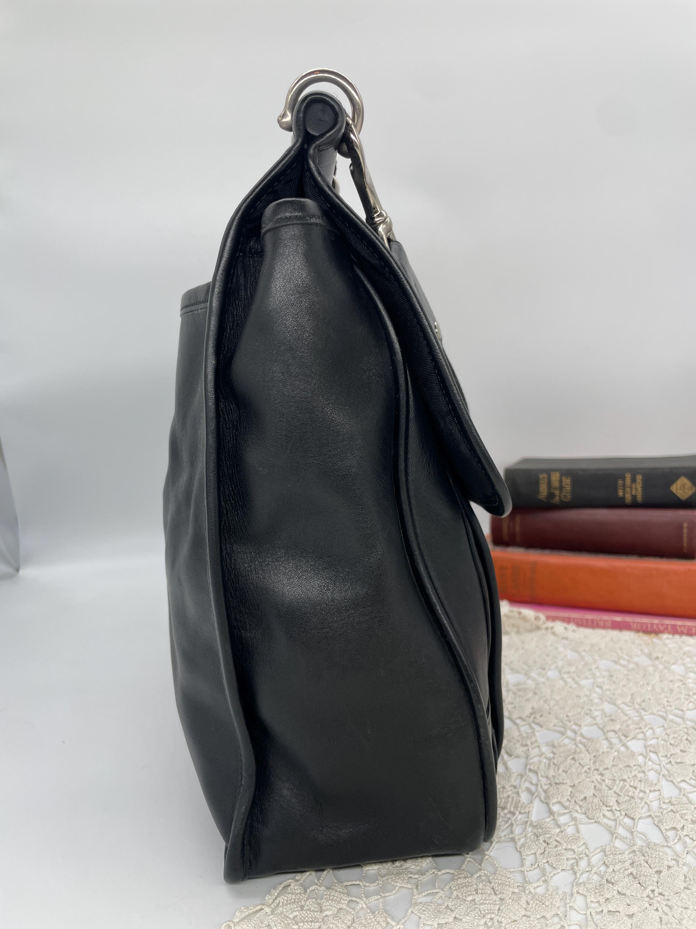 Vintage Coach Black Barclay Briefcase - Style F06456 - Etsy
