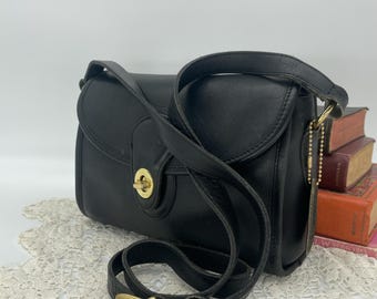 Vintage Coach | Legacy Crescent Bag | 9718 | Black - Etsy