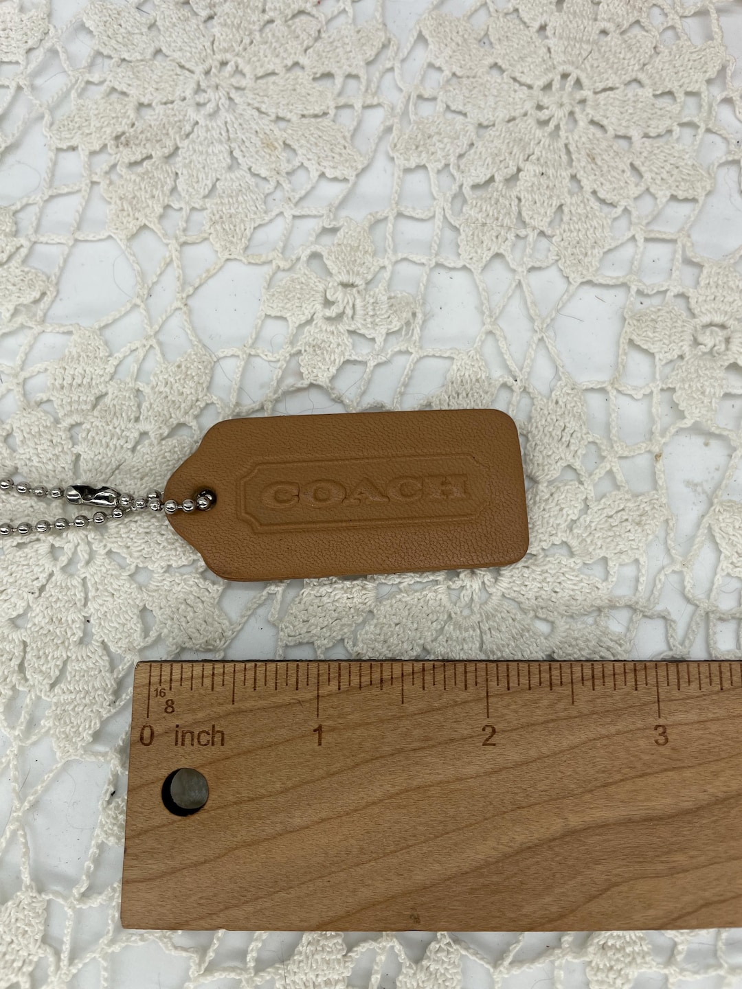 Vintage Coach Camel Hangtag - Etsy