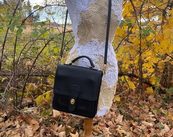 Vintage Coach Black Station Bag - Style 5130 - Etsy