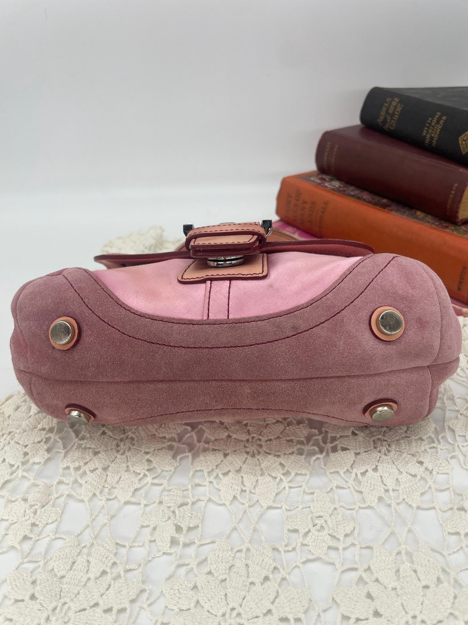 Vintage Coach Pink Limited Edition Mini Madison Top Handle - Style
