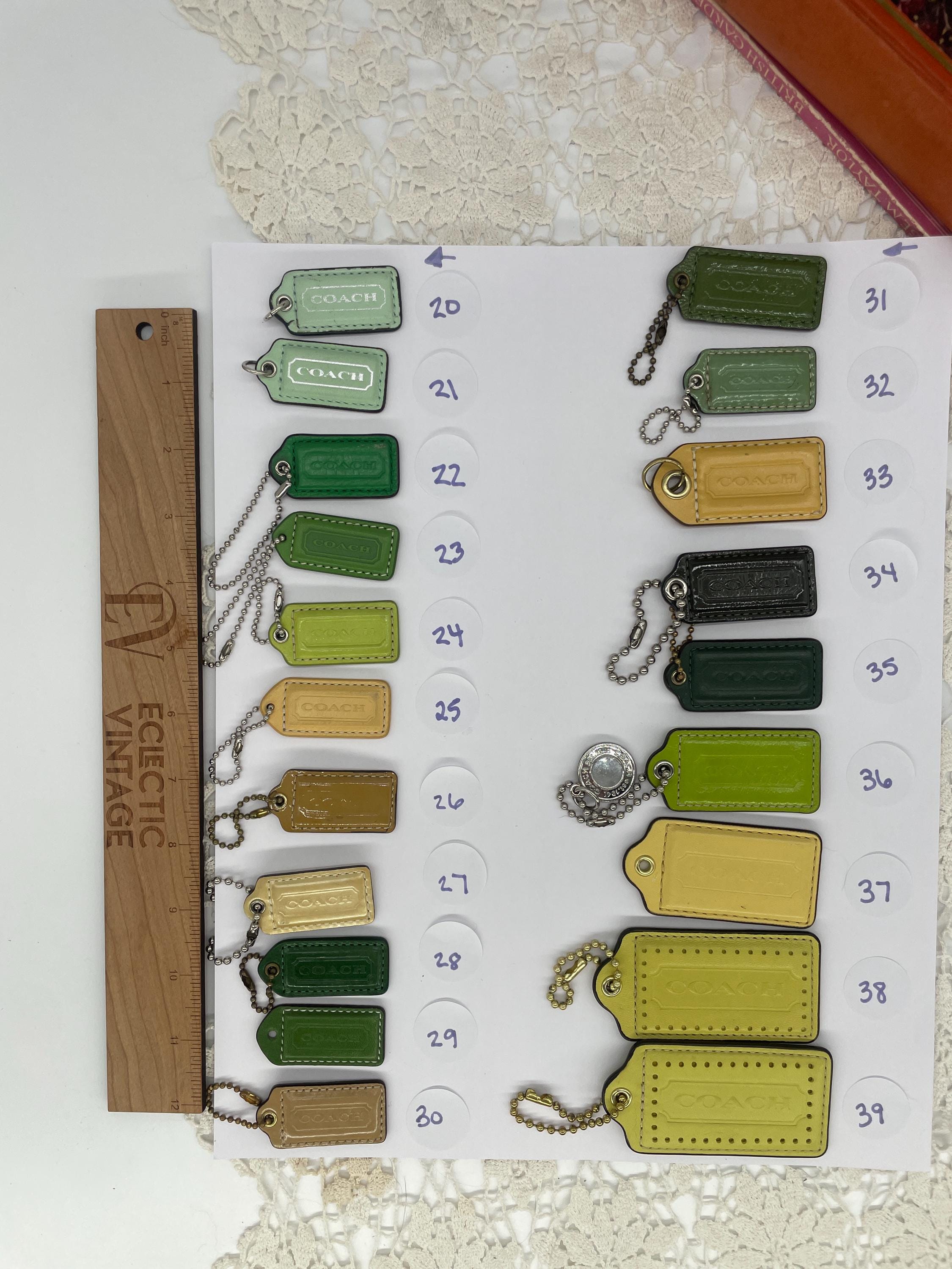 Vintage Coach Hangtags - Sold Separately - Etsy