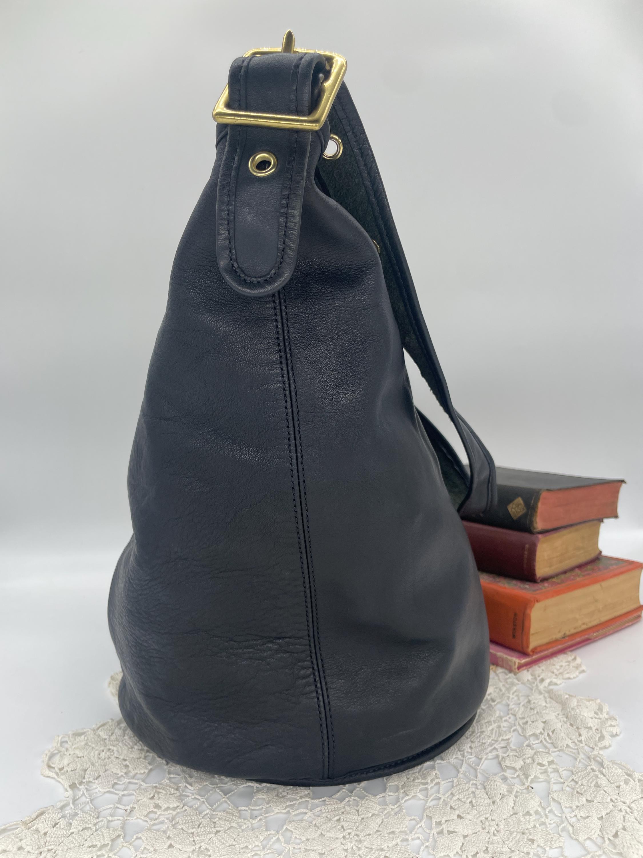 Coach Limited Edition Navy Classic Leather Duffle - Style 17998 - Etsy