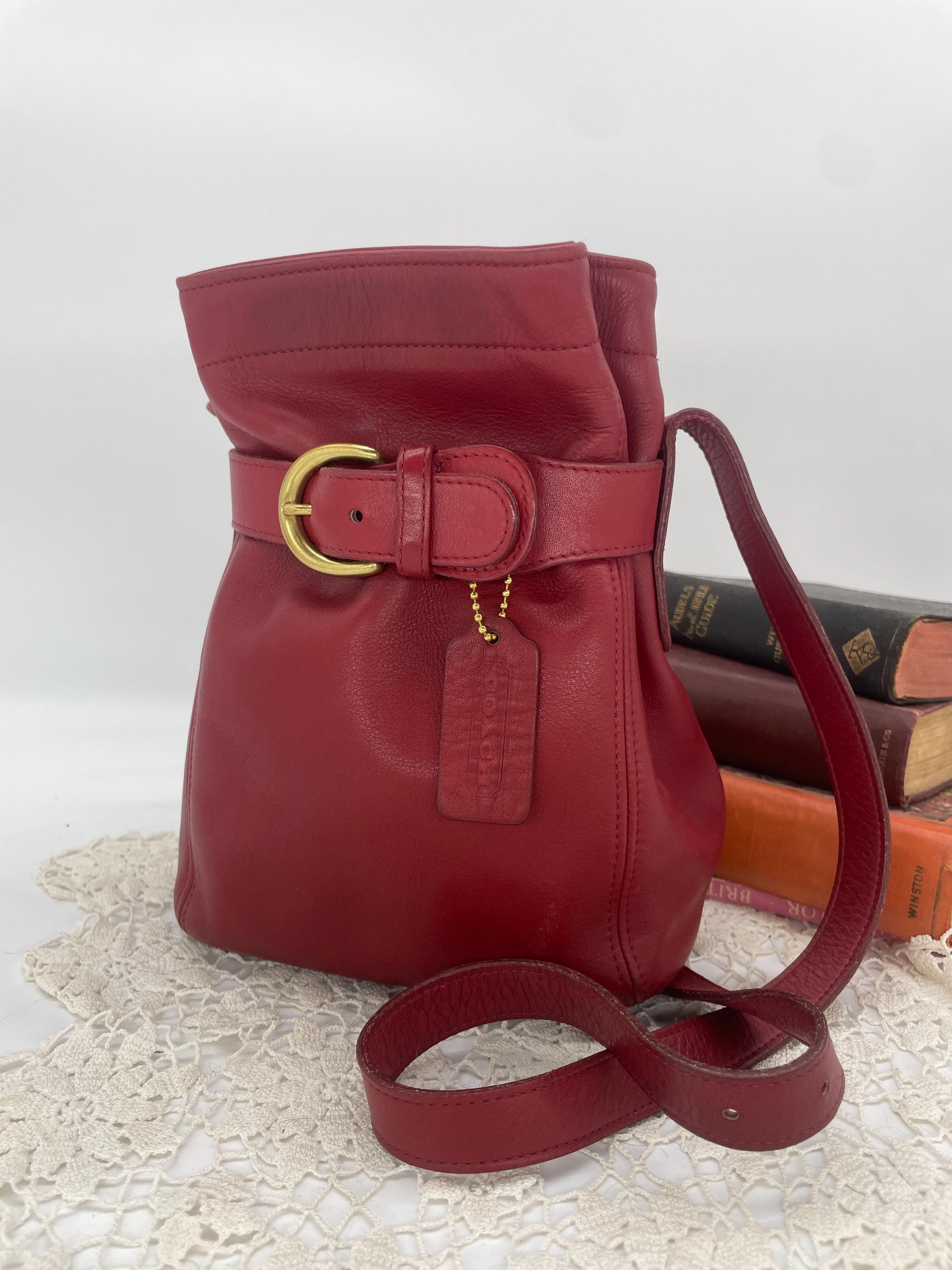 Coach Soho Bag Red - Etsy Canada