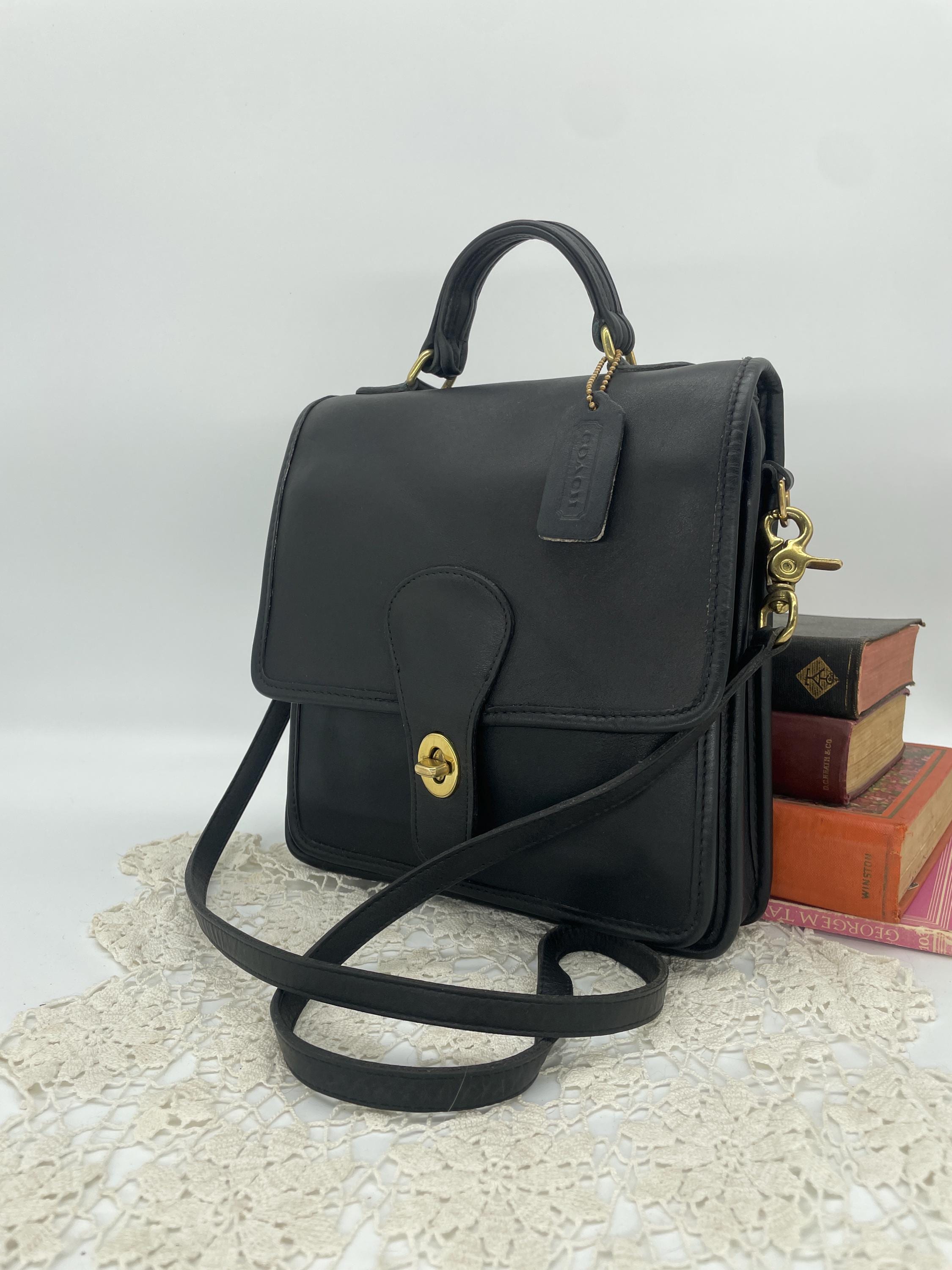 Vintage coach station bag - Etsy 日本