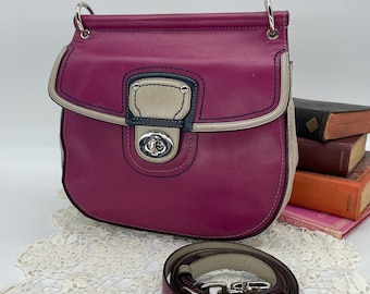 Coach Willis Legacy 70th Anniversary Vermillion Leather Handbag