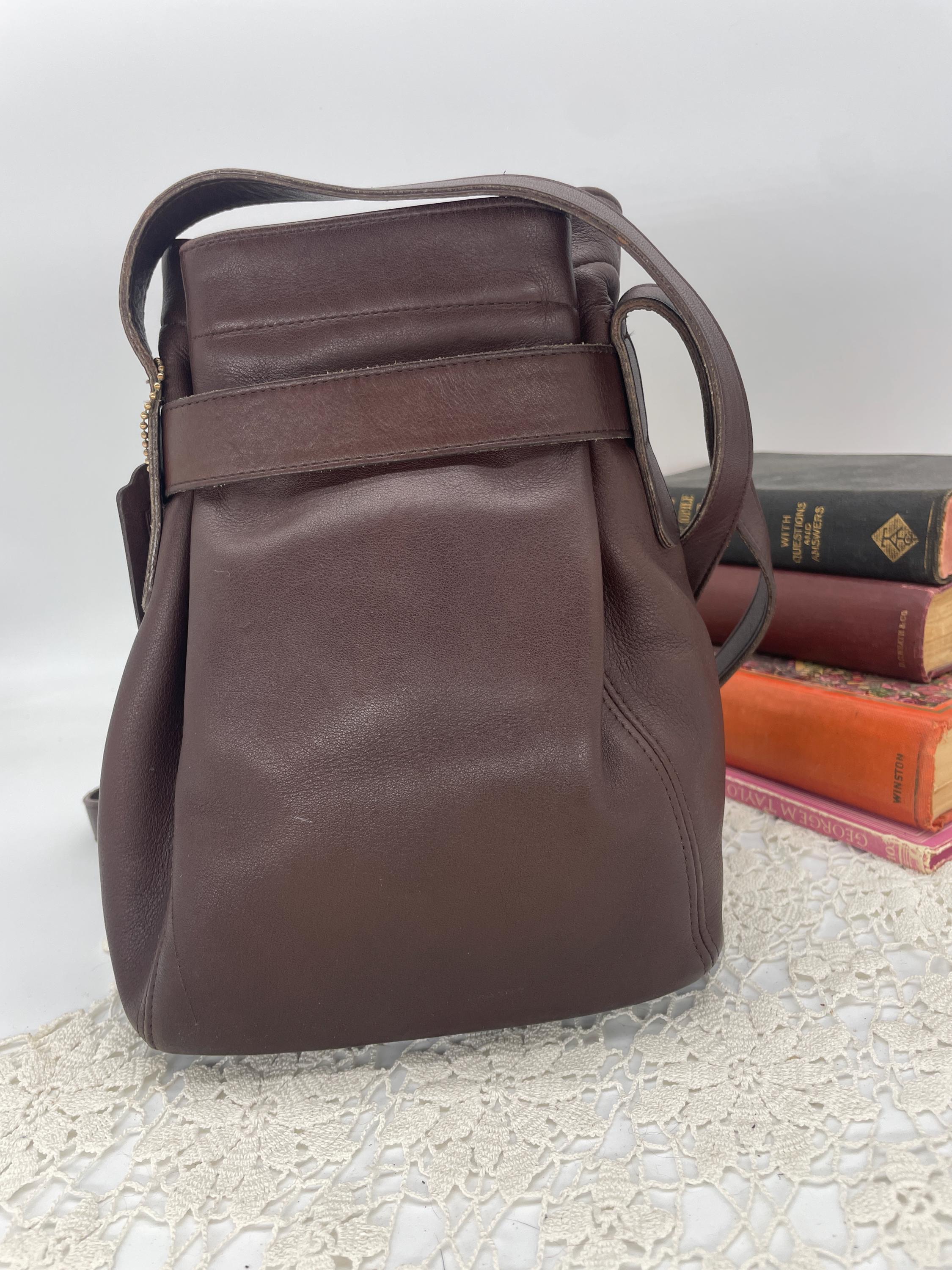Vintage Coach Mahogany Belted Pouch - Style 4156 - Etsy