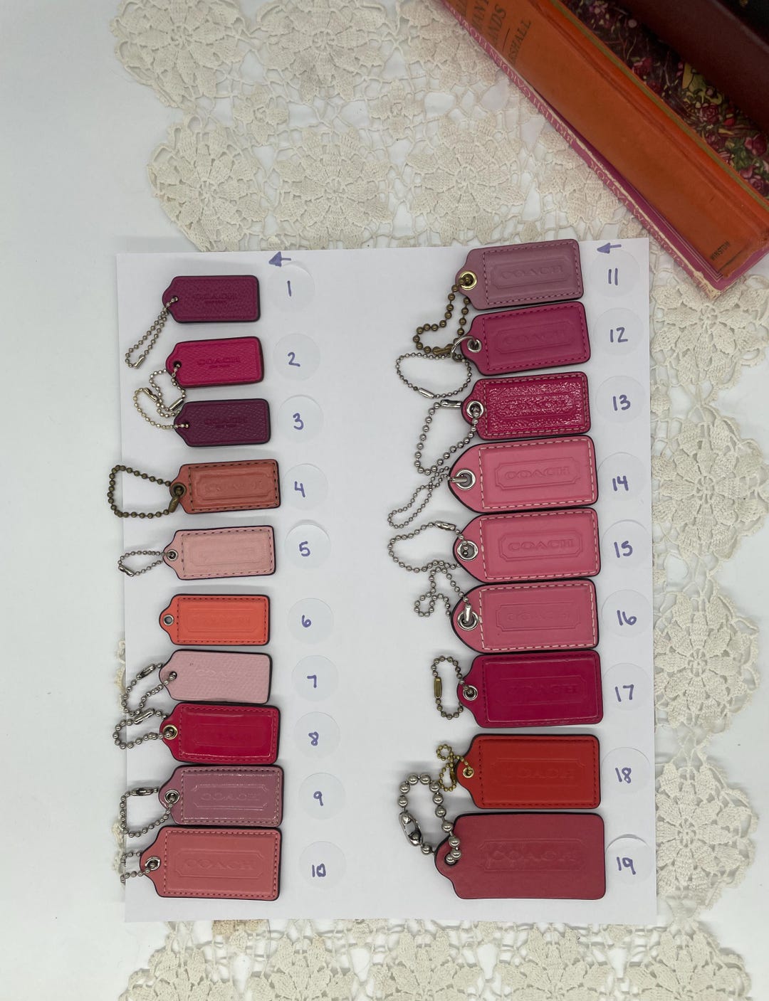 Vintage Coach Hangtags - Sold Separately - Etsy