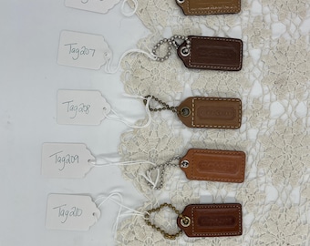 Replacement Hang-tag Chains for Vintage Coach Bag Purse Lot of 6