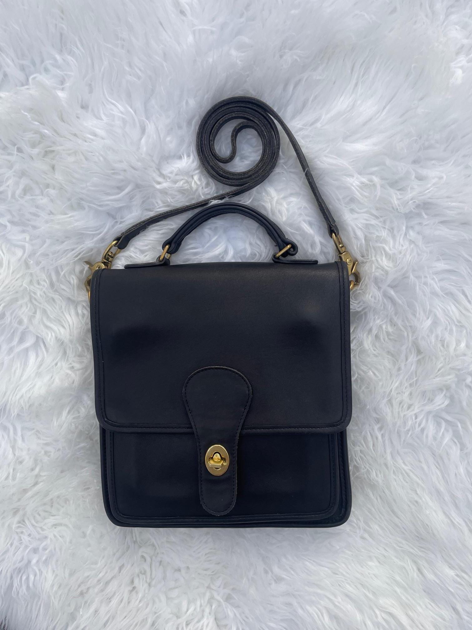 Vintage coach station bag - Etsy 日本