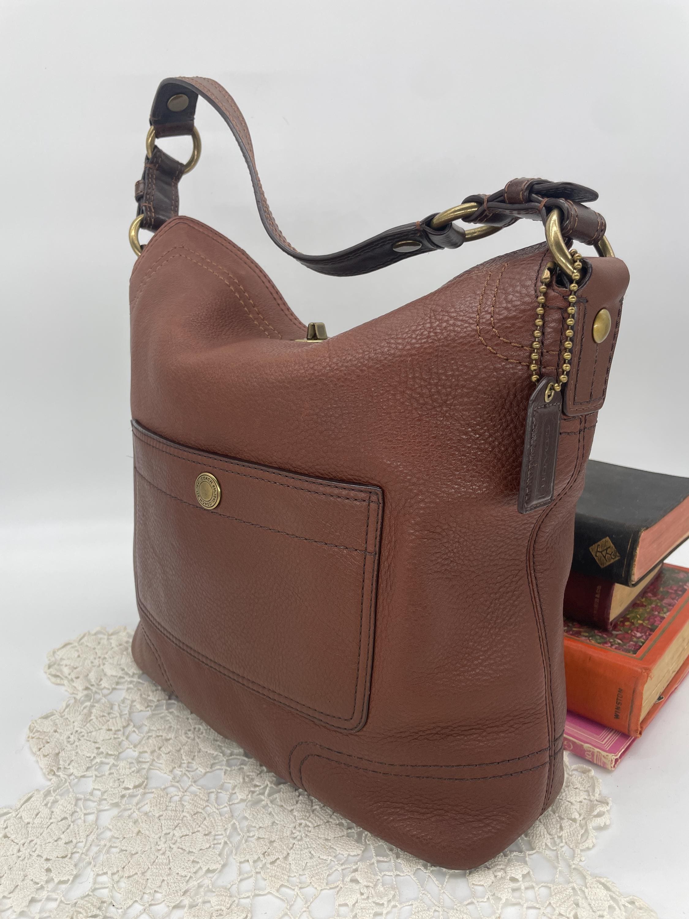 Vintage Coach Toffee Large Chelsea Hobo - Style 10948 - Etsy