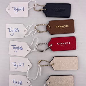 Coach Xl Hangtag - Etsy Canada