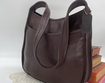 Vintage Coach Ergo 9221 Hobo | Black Glove-tanned Leather | Y2K