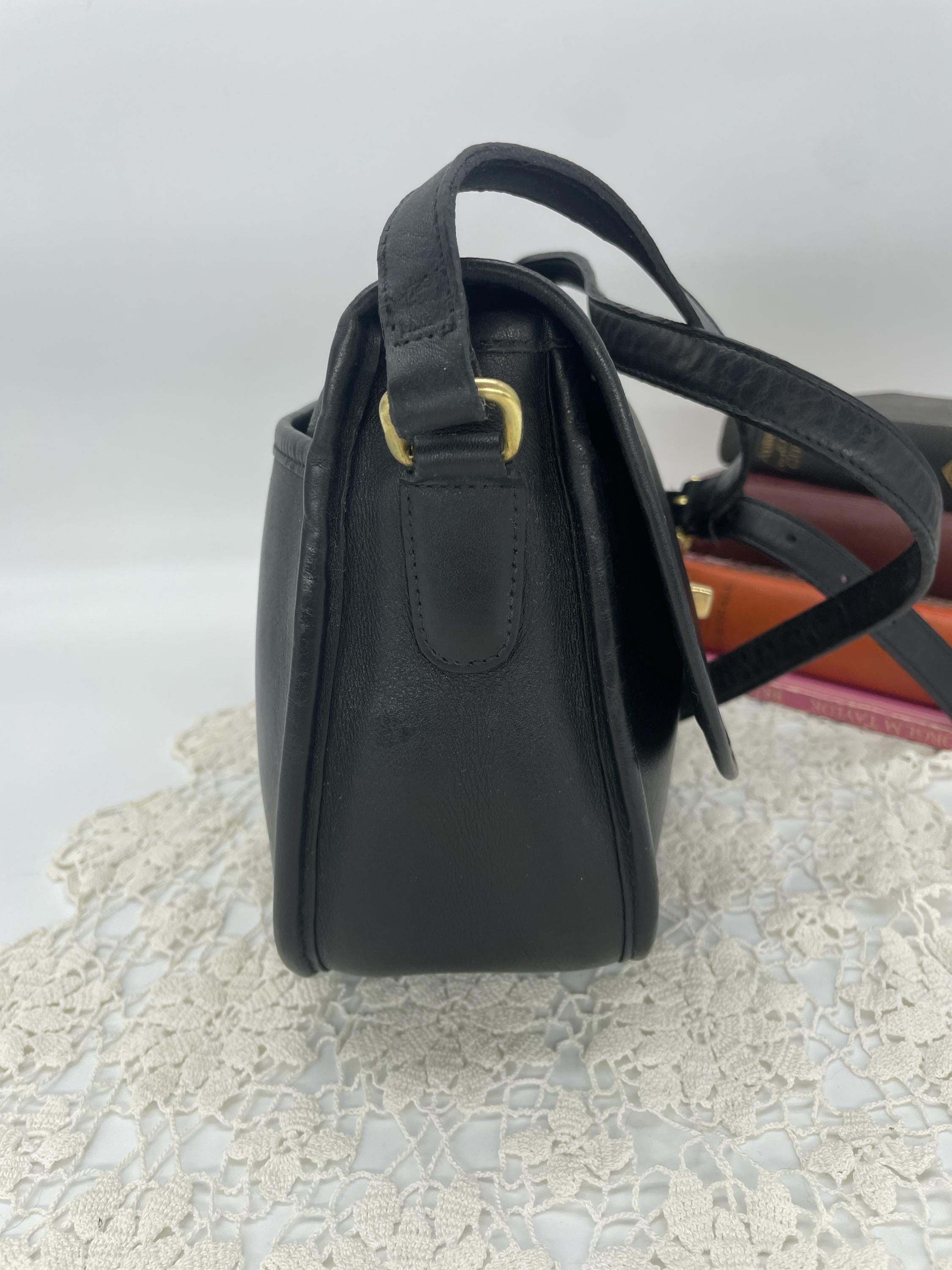 Vintage Coach Black City Bag - Style 9790 - Etsy