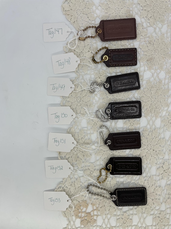 Vintage Coach Hangtags - Sold Separately - Etsy