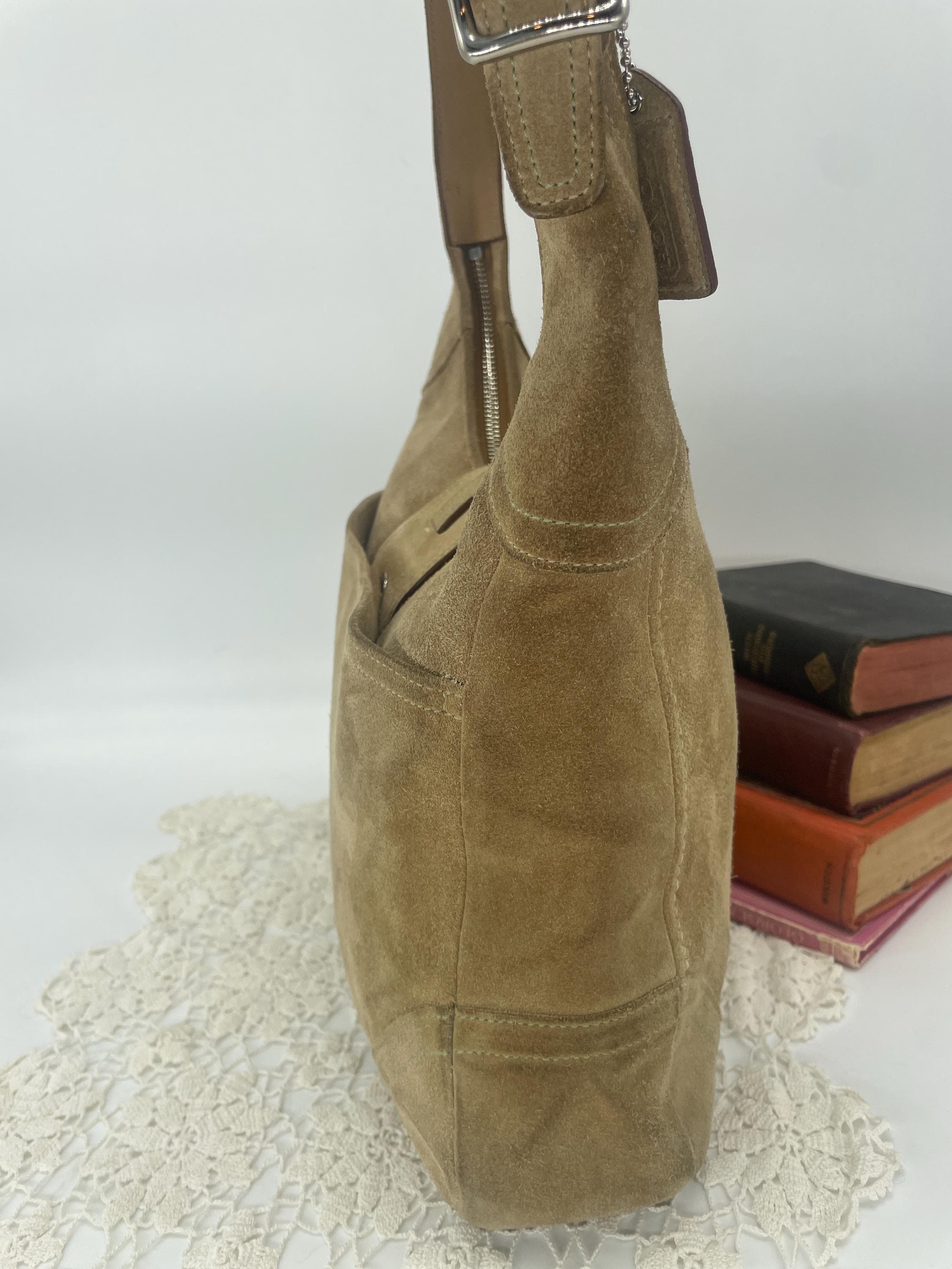 Vintage Coach Tan Hampton Clip Flap Hobo - Style 8A75 - Etsy