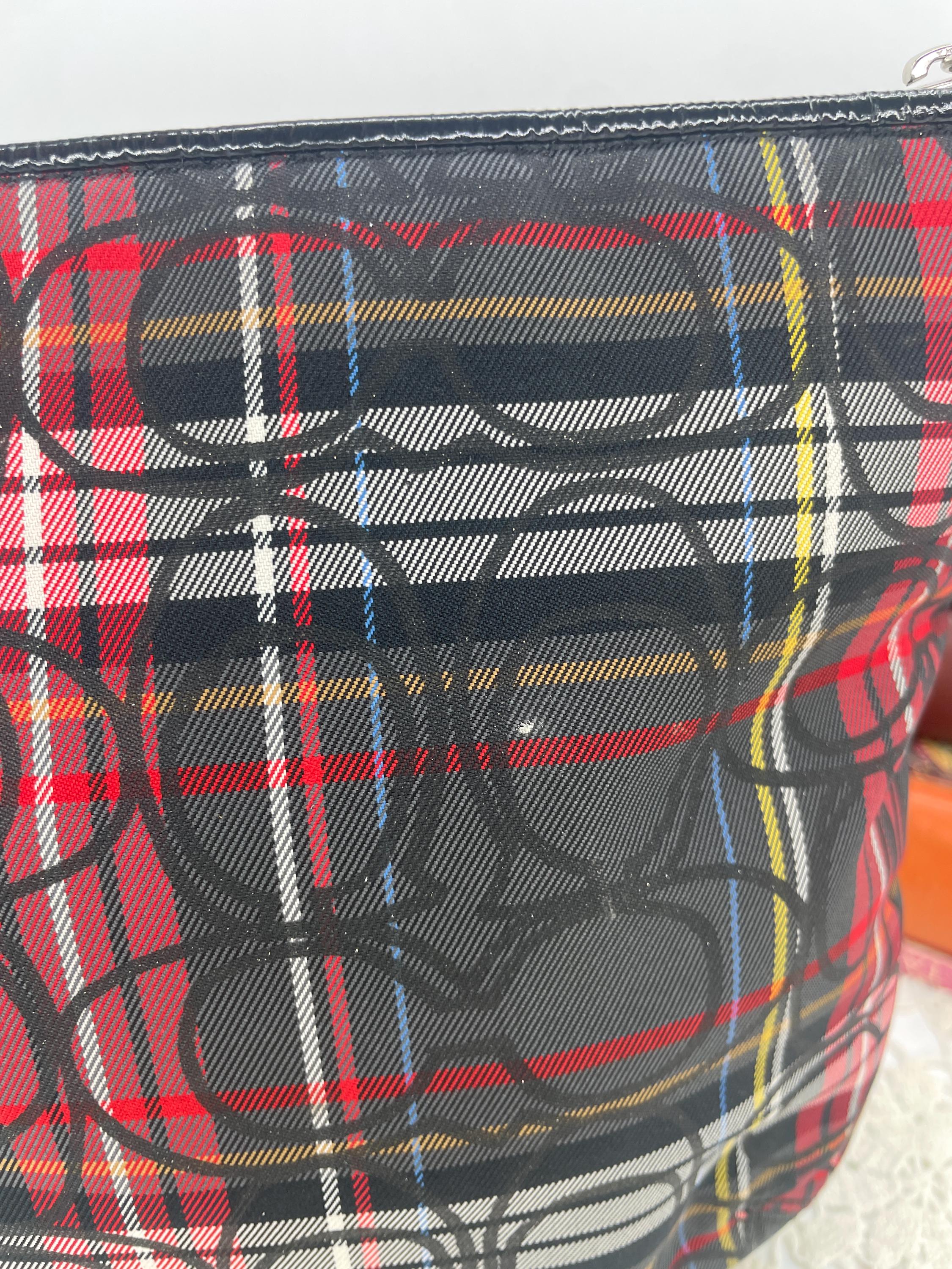 Vintage Coach Signature Poppy Tartan Crossbody Bag - Etsy Canada