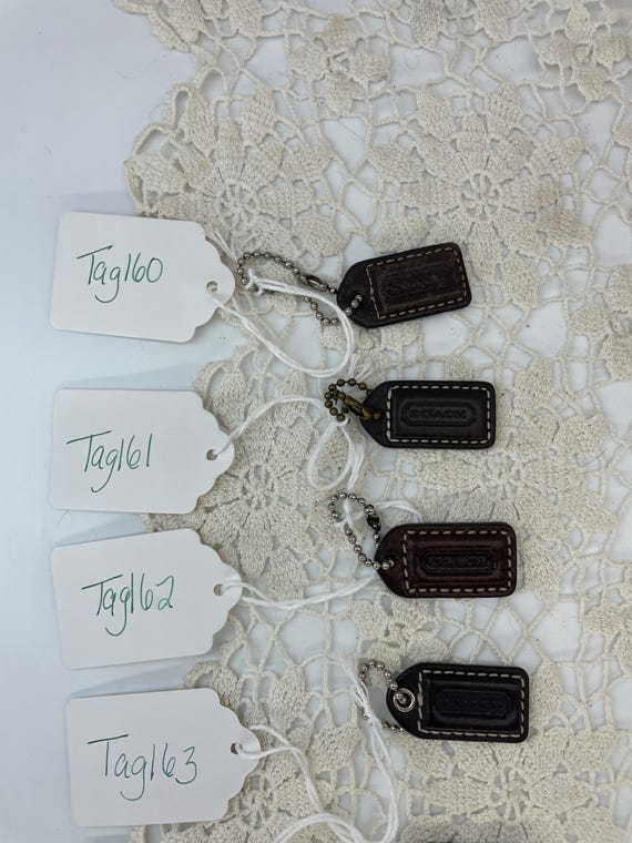 Vintage Coach Hangtags - Sold Separately - Etsy