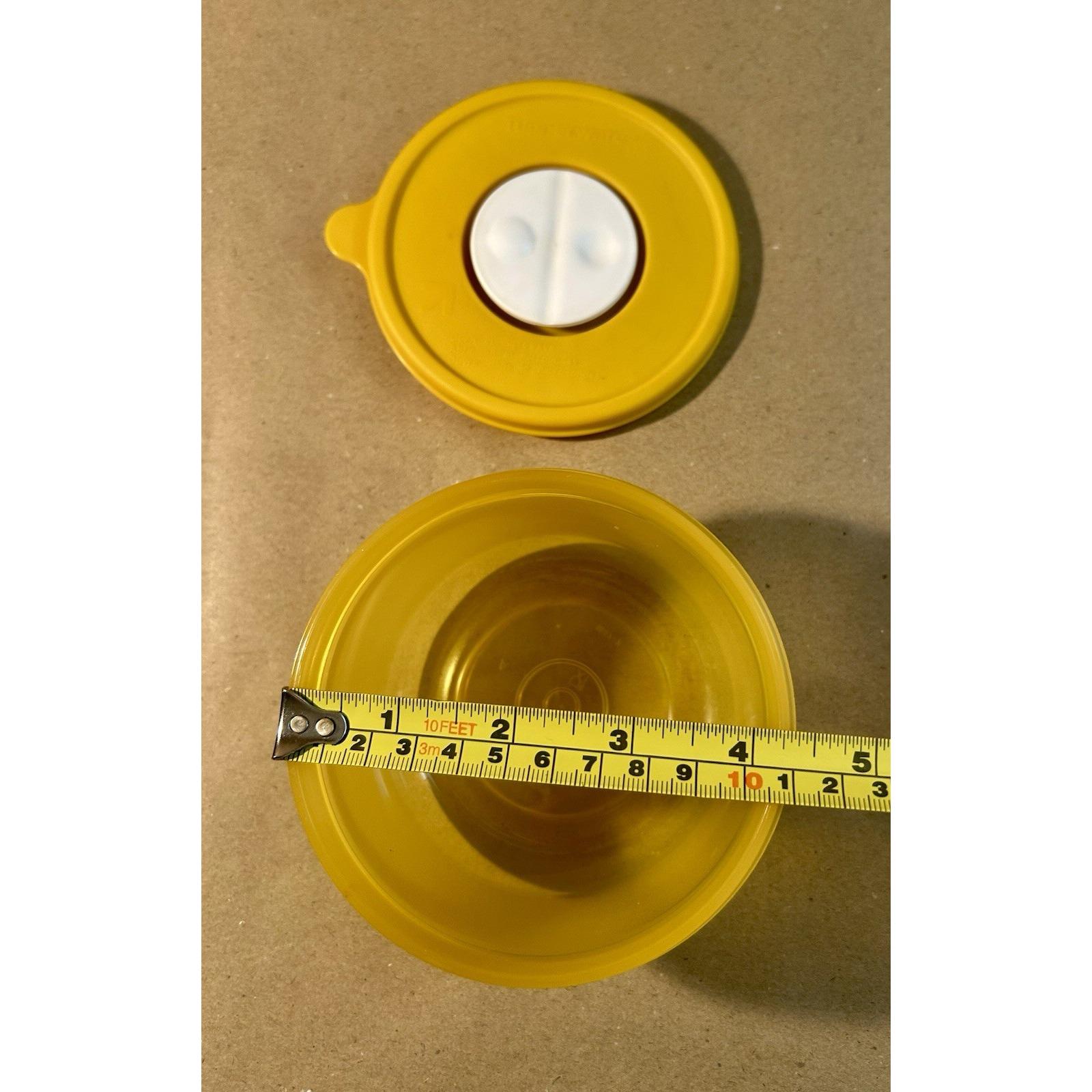 Vintage Gold Tupperware Rock-n-serve Round Container 5189A & 1667 - Etsy