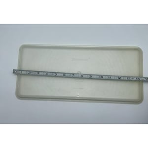 Vintage Tupperware Transparent Rektangulärt Ersättningslock/Tätning - #607-1 (14,5" x 6,75")