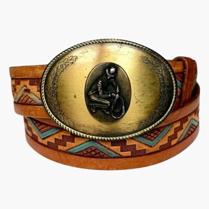 Chambers Leather Belt - Etsy