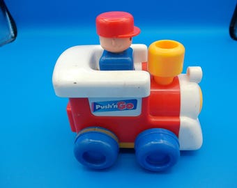 Vintage 1991 Tomy push and go train